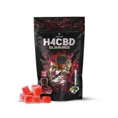 CanaPuff H4CBD Gummies Aardbei, 5 stuks x 25 mg H4CBD, 125 mg