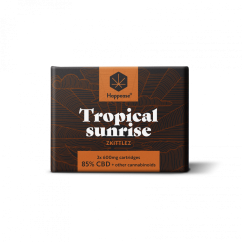 Happease Cartuș Tropical Sunrise 1200 mg, 85% CBD, 2 buc x 600 mg