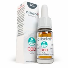 Cibdol Olio CBD 5%, 500 mg, 10 ml