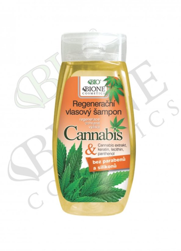 Bione Șampon nutritiv regenerativ cu canabis 260 ml
