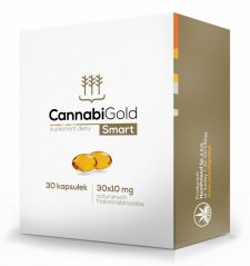 CannabiGold Slimme CBD-capsules 30 x 10 mg