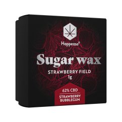 Happease - Екстракт от ягодово поле Захарен восък, 62% CBD, 1g