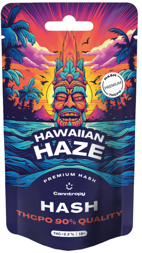 Canntropy THCPO Hash Hawaiian Haze, THCPO 90% ხარისხი, 1გ - 100გ
