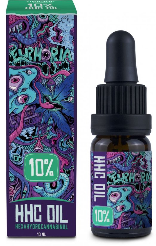 Euphoria HHC pétrole 10 %, 10 ml