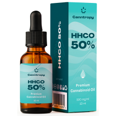 Canntropy HHCO prémiový kanabinoidný olej – 50 %, 5000 mg, 10 ml