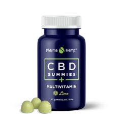 PharmaHemp Multivitamin CBD Vegan Gummies, 600 mg, 60 Stück x 10 mg, 210 g