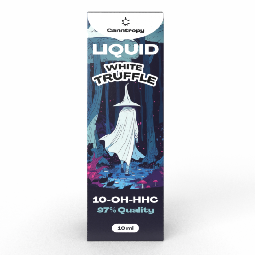 Canntropy 10-OH-HHC Liquid White Truffle, 10-OH-HHC kualitas 97%, 10 ml