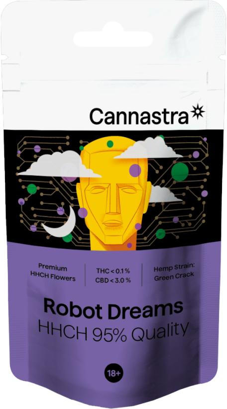 Cannastra HHCH Flower Robot Dreams, HHCH 95% kvalitete, 1g - 100 g