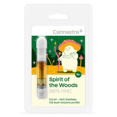 Cannastra HHC-patruuna Spirit of the Woods (OG Kush), 99 %, 0,5 ml