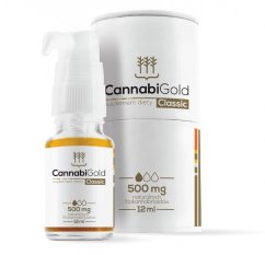 CannabiGold Klassisk gylden olie 5% CBD, 1500 mg, 30 g