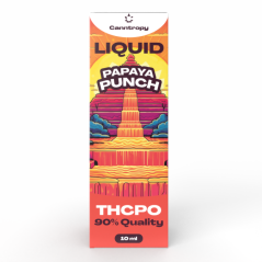 Canntropy THCPO Punch à la Papaye Liquide, qualité THCPO 90%, 10ml