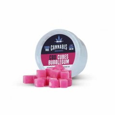 Cannabis Bakehouse Caramelo de cubo de CBD - Chicle, 30g, 22pcs X 5mg CDB