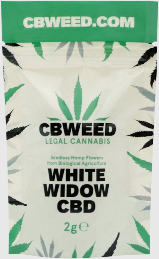 Cbweed White Widow CBD Flower - 2-5 grammaa