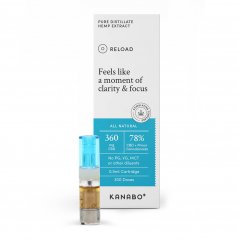 Kanabo Reload CBD-Kartusche, 78%, 360 mg, 0,5 ml