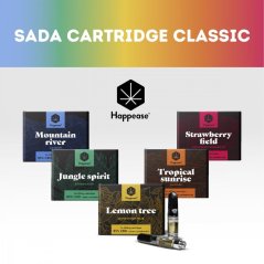 Happease Classic Cartridge, All 5 in 1 Set, 6000 mg, 85% CBD, 10 szt. x 600 mg