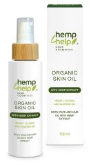 Hemp For Help Bio konopný tělový olej 100 ml