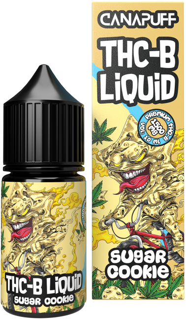 CanaPuff Biscuit au sucre liquide THCB, 1500 mg, 10 ml