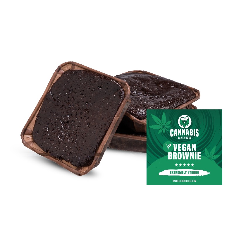 Cannabis Bakehouse thuần chay cần sa brownies, 70g