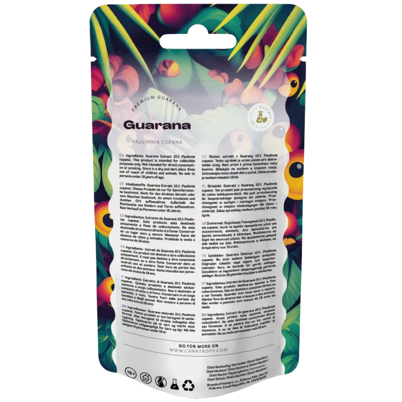 Canntropy Guaraana (Paulinnia cupana) ekstrakt 10%, 5g - 100g