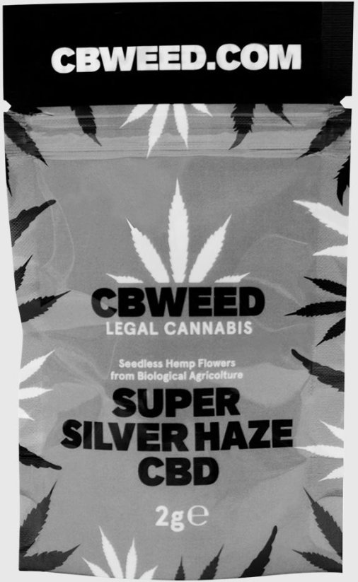 Cbweed Super Silver Haze CBD Flower - 2 to 5 grams