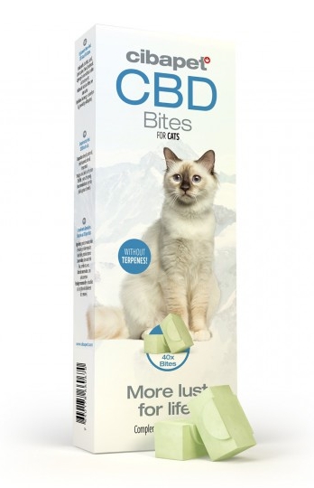 Cibapet CBD Bites для котів, 56 мг CBD, 100 г