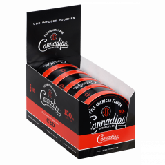 Cannadips American Spice 150 mg CBD - 5er Packung