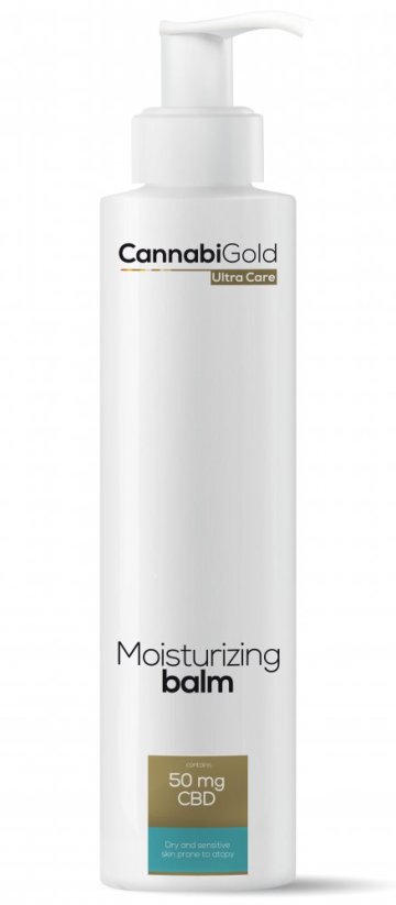 CannabiGold Hidratáló balzsam CBD 50 mg, 200 ml