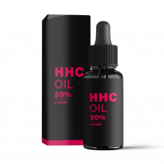 Canalogy HHC オイル チェリー 20 %、2000 mg、10 ml