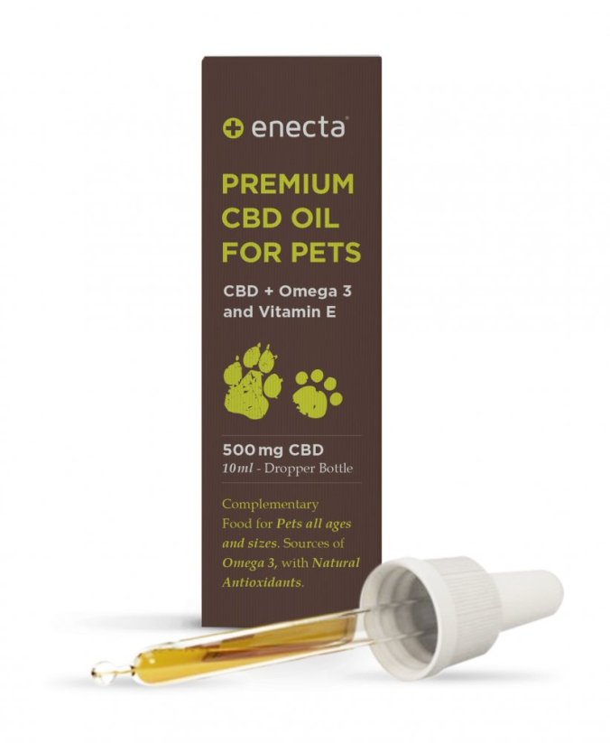 *Enecta CBD Oil for Pets 5%, 500 mg, 10 ml