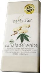 Canalade Bio organska bijela čokolada od konoplje - karton (10 pločica)