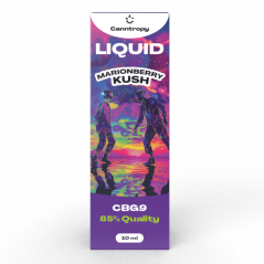 Canntropy CBG9 Liquid Marionberry Kush, CBG9 85% calitate, 10 ml