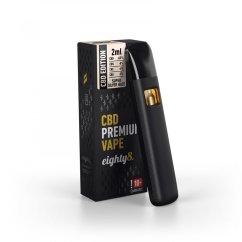 Eighty8 Vaporizzatore CBD a penna Premium Super Silver Haze, 45 % CBD, 2 ml