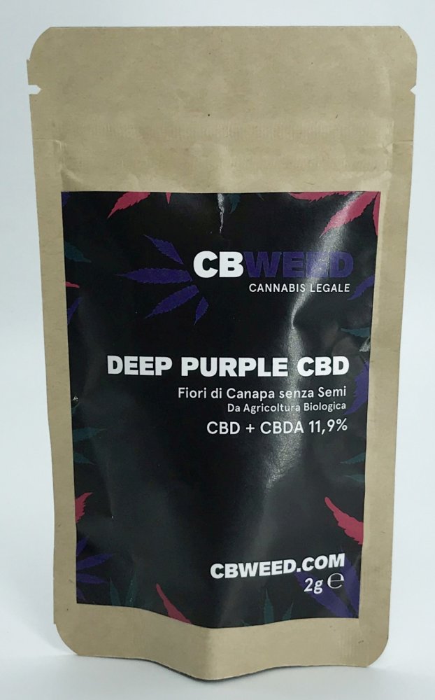 Semillas autoflorecientes feminizadas Deep Purple CBD - CBWEED