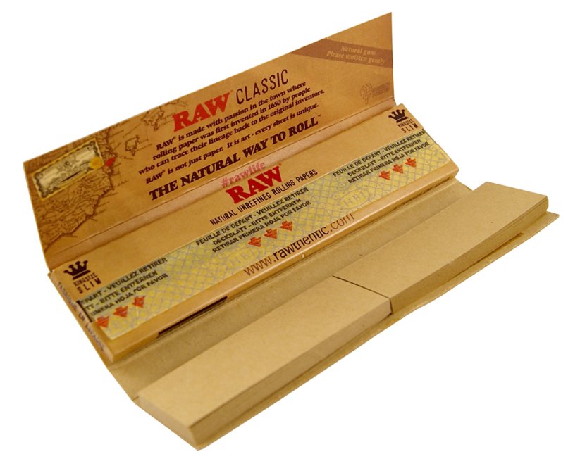 RAW Знавець паперів King Size документи з фільтрами, 110 мм, 24 шт в коробці