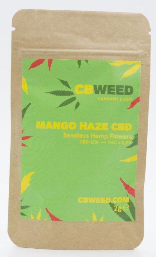 Cbweed CBD Kwiat konopi Mango Haze - 2 do 5 gramów
