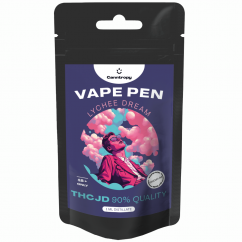 Canntropy THCJD Vape Pen Lychee Dream, THCJD 90% kokybė, 1 ml