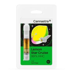 Cannastra Wkład HHC Rejs Lemon Star, 99% , 1 ml