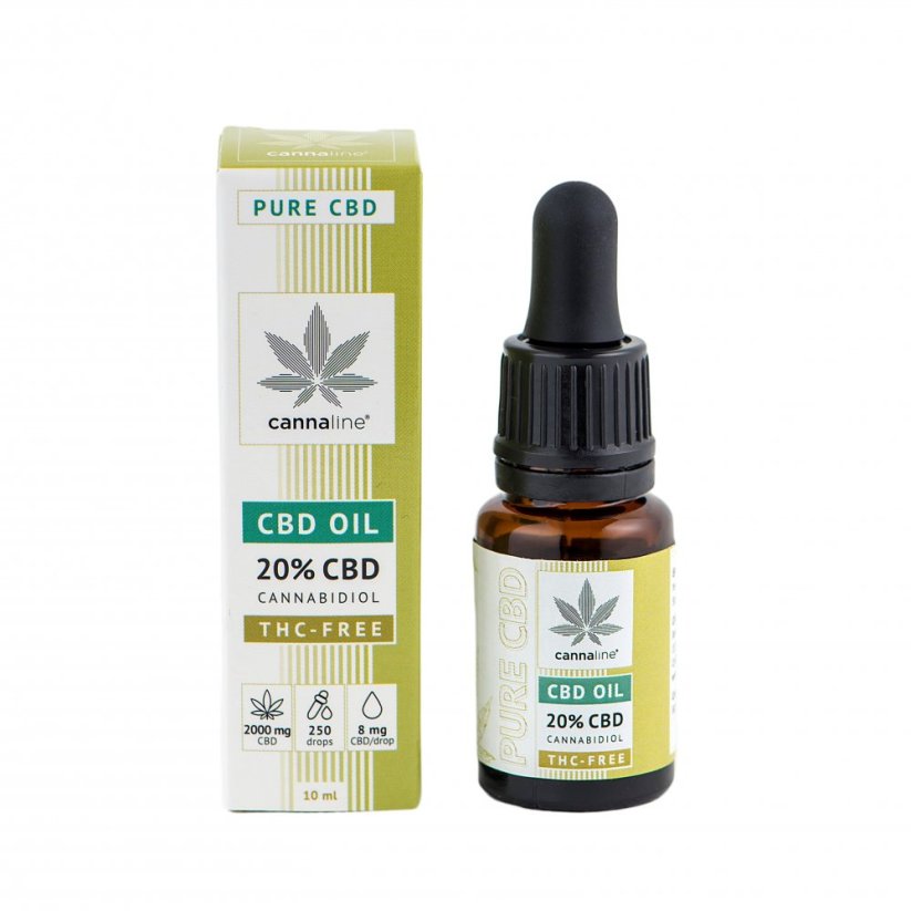 CANNALINE CBD kanep Õli THC TASUTA 20%, 2000 mg, 10 ml