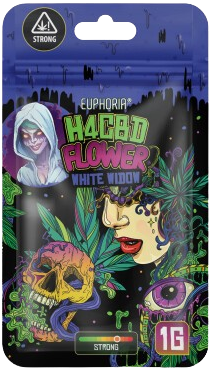Euphoria H4CBD Blóm White Widow, H4CBD 25 %, 1 g