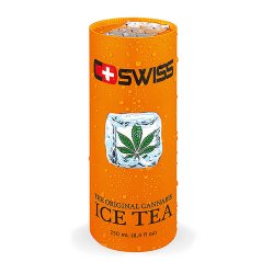 C-Swiss Hanf-Eistee ohne THC, 250 ml