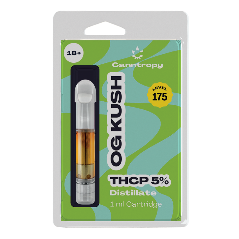 Canntropy THCP-kassett OG Kush - 5 % THCP, 90 % CBD, 1 ml