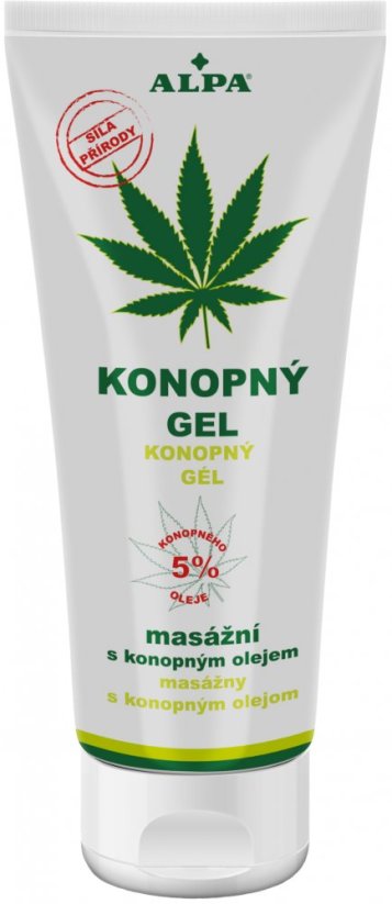 Gel da massaggio Alpa Cannabis 100ml