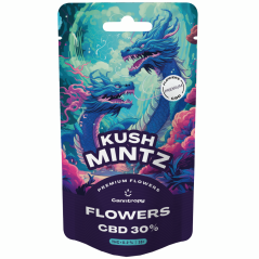 Canntropy CBD Flowers Kush Mintz, CBD 30 %, 1 г - 100 г