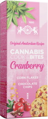 Bouchées de biscuits au cannabis et aux canneberges