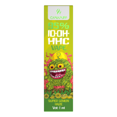 CanaPuff 10-OH-HHC Tek Kullanımlık Vape Kalemi Süper Limon Haze, 10-OH-HHC %95, 1 ml