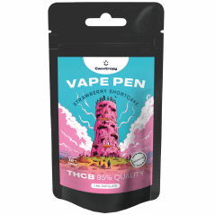 Canntropy THCB Vape Pen Strawberry Shortcake, THCB 95% ხარისხის, 1 მლ