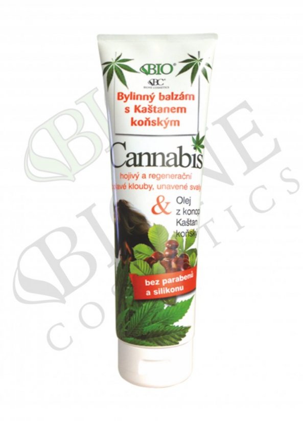Bione Cannabis Herbal Ointment with Horse Chestnut 300 ml