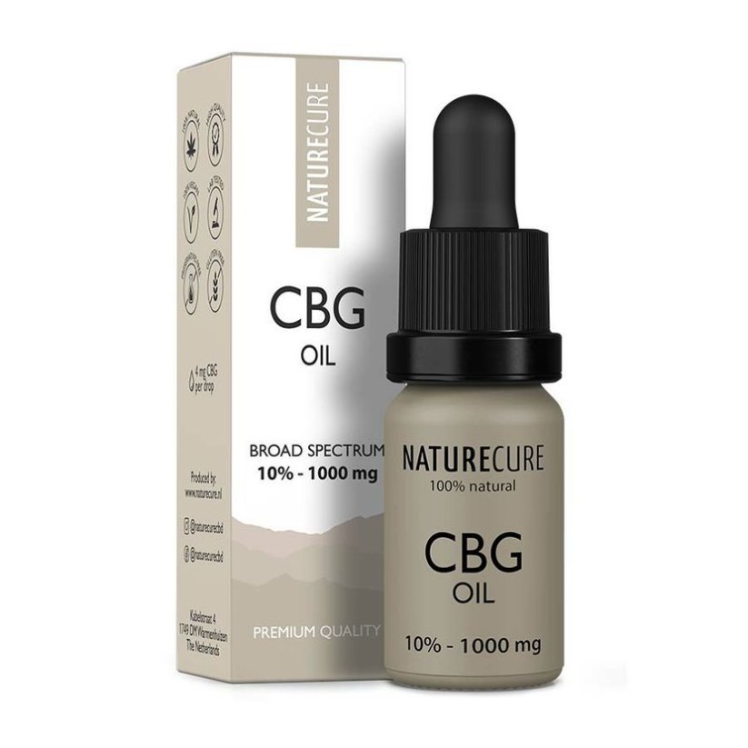 Nature Cure CBG pétrole, 10 %, 1000 mg, 10 ml