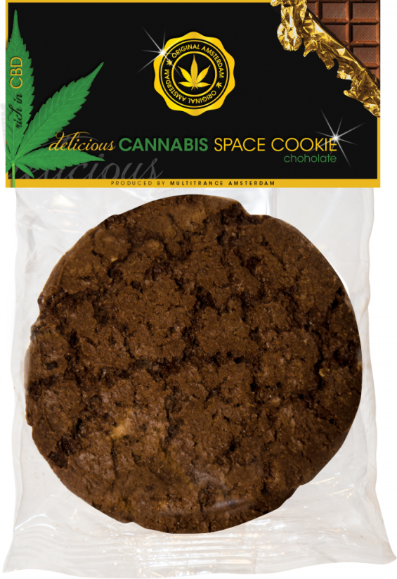 Cannabis Space Cookie Chocolate - Carton (24 boxes)