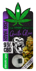 Euphoria CBD räsi 9% Gorrila Liim 1 g